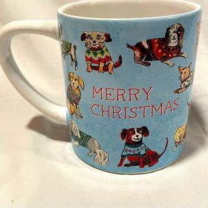 Certified international Merry Christmas dog mug